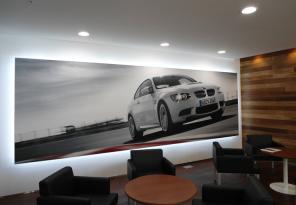 [자동차/전시장/홍보] BMW 자동차 전시장 대리점 사인물