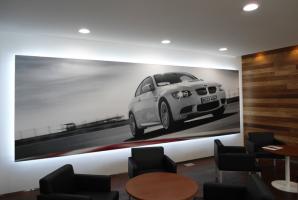 [자동차/전시장/홍보] BMW 자동차 전시장 대리점 사인물